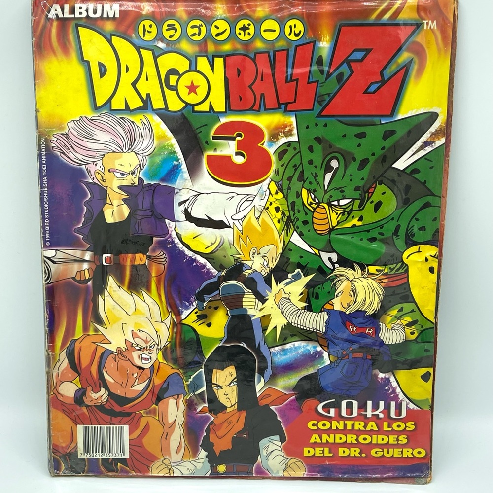 DRAGON BALL Z  3  Album Completo Navarrete Perú 1999  - 100% Autentico